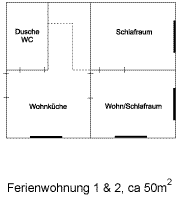 Grundriss Wohnung 1