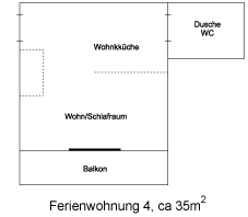 Grundriss Wohnung 4